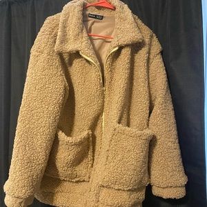 Brand new teddy jacket from shein